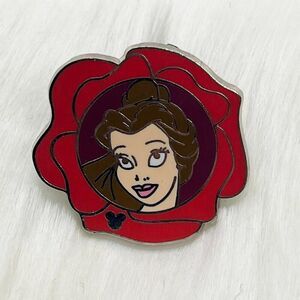 🔮 5/$25 Disney Beauty And The Beast Belle Flower‎ Pin